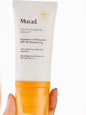 MURAD Superactive Brightening Moisturizer W/ SPF 50 NIB FULL SIZE